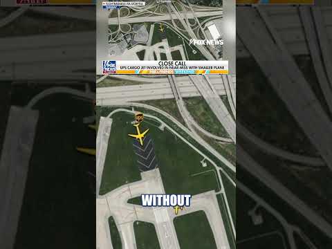 Read more about the article Footage shows UPS cargo jet CLOSE CALL #foxnews #news #us #fox
