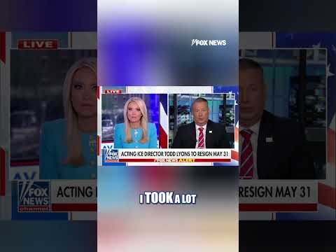 Read more about the article Acting ICE Director Todd Lyons reflects on his time at the agency