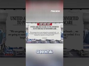 Read more about the article NEW: United Airlines flight diverted after bomb scare #shorts #news #foxnews #us