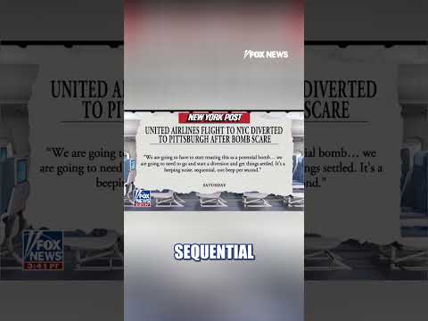 Read more about the article NEW: United Airlines flight diverted after bomb scare #shorts #news #foxnews #us