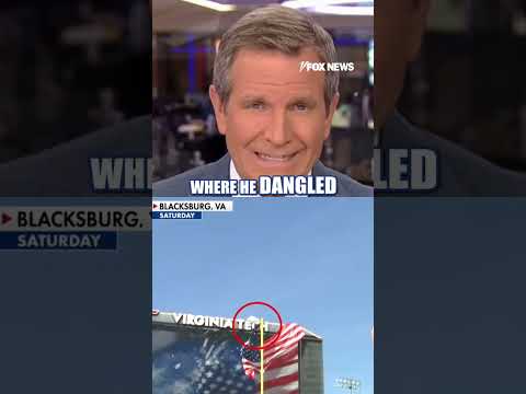 Read more about the article SEE IT: Skydiver CRASHES into Virginia Tech scoreboard #skydiving #shorts #football #usa