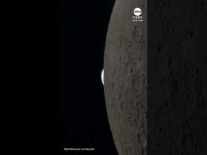 Read more about the article Astronaut captures stunning ‘Earthset’ from Artemis II