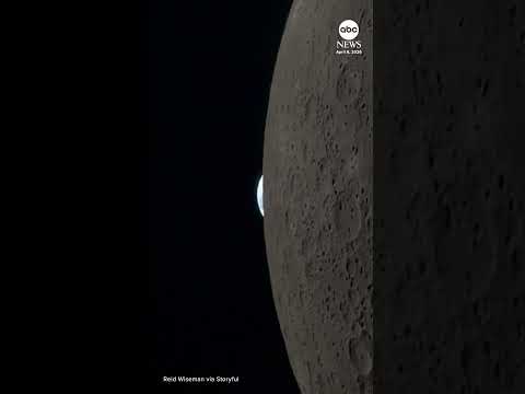 Read more about the article Astronaut captures stunning ‘Earthset’ from Artemis II