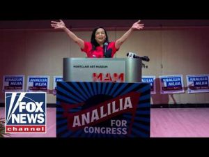 Read more about the article WATCH LIVE: Democrat Analilia Mejia is sworn into Congress on the House floor