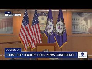 Read more about the article COMING UP: House GOP leaders hold news conference