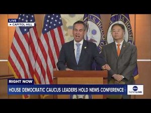 Read more about the article COMING UP: House Democratic Caucus leaders hold news conference