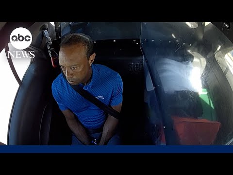 You are currently viewing Body camera footage released in Tiger Woods rollover car crash