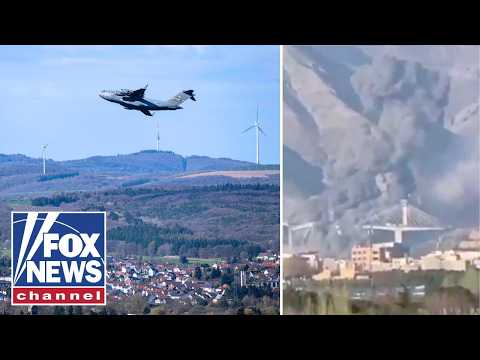 You are currently viewing WATCH: Trump shares video of Iran’s biggest bridge ‘tumbling town’