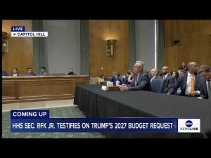 Read more about the article COMING UP: HHS Sec. RFK Jr. testifies on President Trump’s 2027 budget request