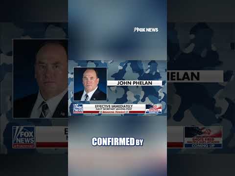 You are currently viewing BREAKING: Secretary of the Navy departs Trump administration #shorts #foxnews #news #us