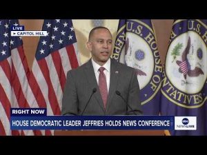 Read more about the article LIVE: House Democratic Leader Jeffries holds news conference