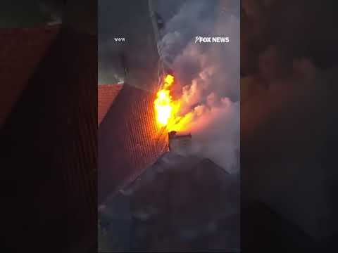 Read more about the article Massive historic church goes UP IN FLAMES #foxnews #news #us #fox