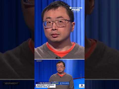 Read more about the article Jamie Ding continues his “Jeopardy!” dominance, winning nearly $850,000 over 30 games