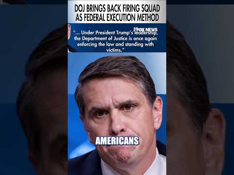 Read more about the article DOJ BRINGS BACK firing squad as form of execution #shorts #us #news #foxnews #DOJ