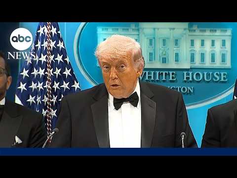 Read more about the article SPECIAL REPORT: Trump speaks after shooting incident outside White House Correspondents’ Dinner