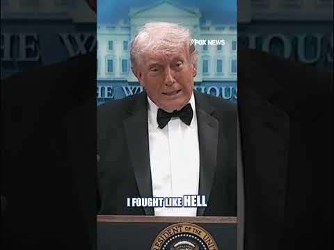 Read more about the article TRUMP: I ‘fought like hell’ to stay at WHCD #trump #shorts #politics #breakingnews