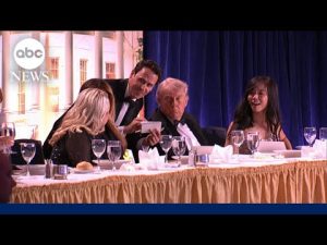 Read more about the article Trump recalls White House Correspondents’ Dinner shooting in interview