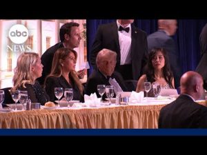 Read more about the article Chaos at White House correspondents’ dinner after gunfire erupts