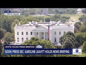 Read more about the article COMING UP: White House press briefing