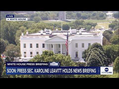 Read more about the article COMING UP: White House press briefing