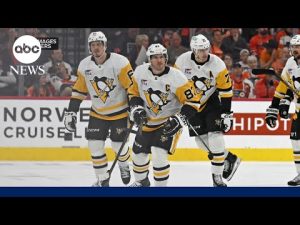 Read more about the article NHL playoffs: Penguins face elimination; Utah Mammoth host Game 3