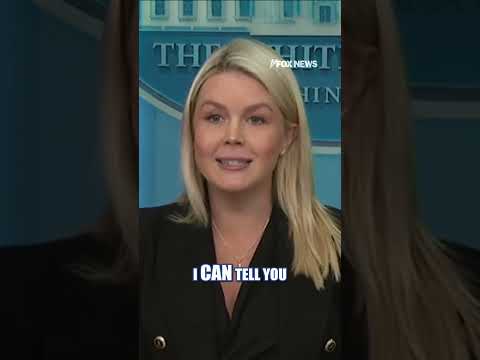 You are currently viewing Leavitt sounds OFF on ‘deranged’ Kimmel comments on Melania #foxnews #news #shorts #whitehouse