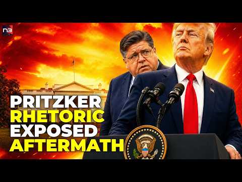 Read more about the article Alert: Pritzker EXPOSED After Trump Attack as White House Names Names and Demands THIS