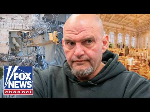 Read more about the article Fetterman reveals if he backs building White House ballroom after WHCA Dinner shooting