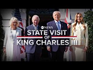 Read more about the article LIVE: President Trump, first lady Melania welcome King Charles III, Queen Camilla to White House