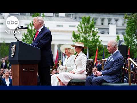 Read more about the article FULL REMARKS: President Trump delivers speech at welcome ceremony for U.K. state visit