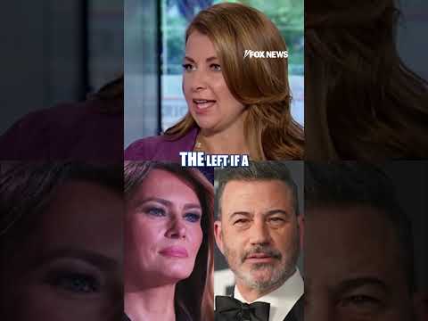 You are currently viewing Jimmy Kimmel CALLED OUT over ‘TASTELESS’ Melania jab #shorts #us #news #foxnews #us #kimmel
