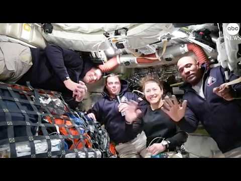 You are currently viewing ABC News interviews Artemis II astronauts en route to moon