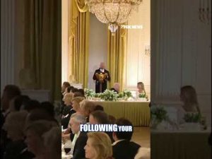 Read more about the article King Charles’ joke CRACKS UP White House State Dinner #shorts #us #news #royals #kingcharlesiii
