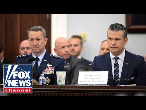 Read more about the article WATCH LIVE: Hegseth, Caine grilled over 2027 defense budget priorities