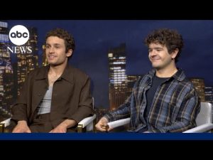 Read more about the article Gaten Matarazzo and Sean Giambrone on new ‘stoner’ flick, ‘Pizza Movie’