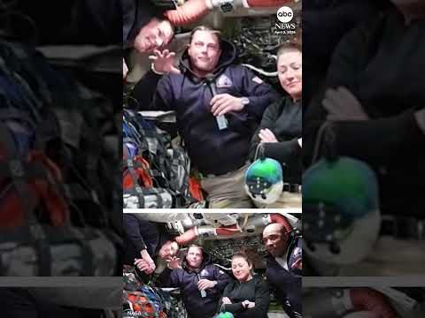 Read more about the article Artemis II astronauts describe the views from space