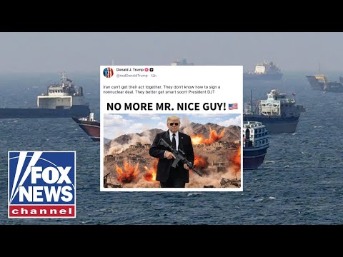 You are currently viewing Trump posts AI image of himself with a gun, says Iran ‘better get smart soon’
