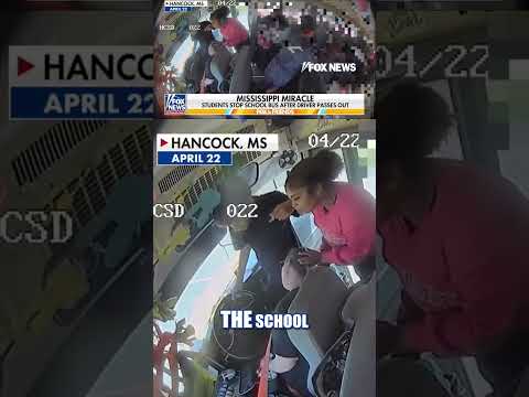 You are currently viewing WATCH: Students step in after bus driver passes out #foxnews #news #us #fox