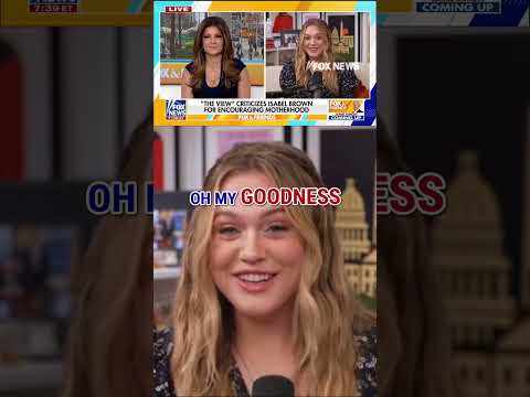 Read more about the article ‘The View’ ERUPTS over conservative influencer’s pro-family message #foxnews #news #shorts #family