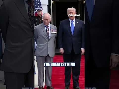 Read more about the article WATCH: King Charles III and Queen Camilla at White House ahead of farewell ceremony