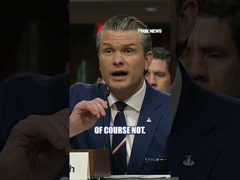 You are currently viewing NOW: Hegseth SHUTS DOWN Dem senator’s suggestion about Trump