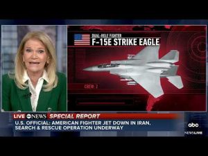 Read more about the article American fighter jet appears to have been shot down by Iran, U.S. official says