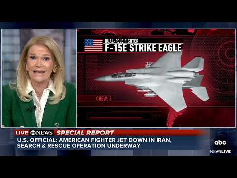 Read more about the article American fighter jet appears to have been shot down by Iran, U.S. official says