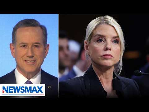 Read more about the article Rick Santorum: Bondi fired because ‘the buck stops at the top’ | The Record with Greta Van Susteren
