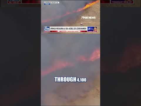 You are currently viewing NEW: California wildfire triggers mandatory evacuations #foxnews #news #shorts #wildlife #weather