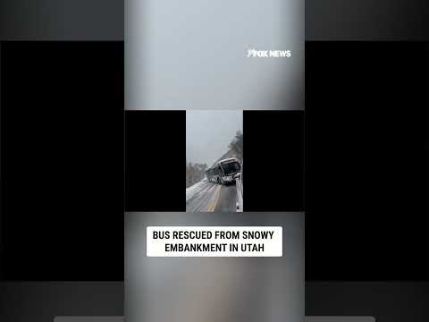 Read more about the article Bus rescued from snowy embankment