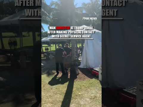 You are currently viewing Footage shows man being ARRESTED at Trump Doral #foxnews #news #shorts #lawenforcement  #florida