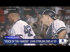 Read more about the article John Sterling, the theatrical NY Yankees broadcaster dies at 87