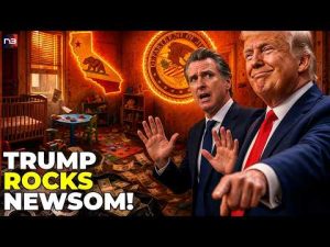 Read more about the article Urgent: Newsom PANIC After Trump DOJ Targets California Over What Was Found Inside?