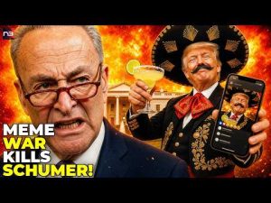 Read more about the article Alert: Trump Cinco Meme War ERUPTS as Schumer’s Post Gets Hit With THIS Brutal Twist